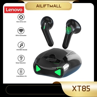 Lenovo xt85 หูฟังไร้สายบลูทูธ พร้อมไมโครโฟนหูฟังฟังเพลง Bluetooth 5.0 หูฟังระบบควบคุมแบบสัมผัสชุดหูฟังกีฬากันเหงื่อ