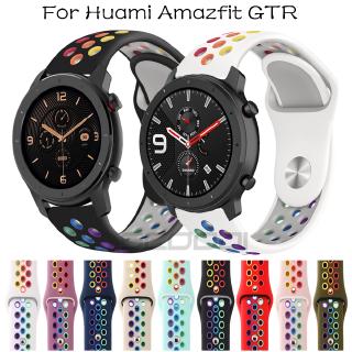 ใหม่ สายรัดซิลิโคนอ่อนนุ่มสำหรับ Huami Amazfit GTR 4/3/3Pro / GTR 2/2e/2eSIM / GTR 47mm  42mm