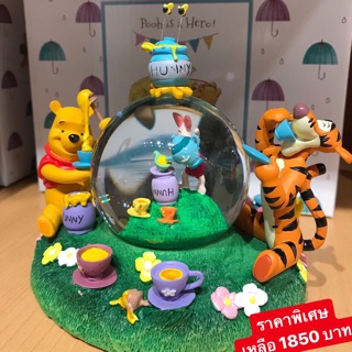 Pooh snowglobe ปิดรอบ 13 พค (ส่ง 21 พค)