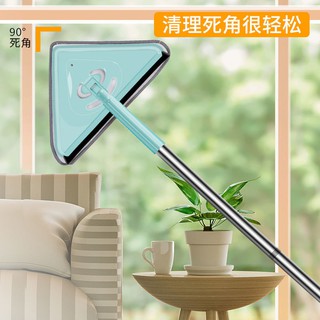 🚗พร้อมส่ง🚗multifunctional rotatable window cleaner Small mop Household rust Steel Retractable glass house สิ่งประดิษฐ์