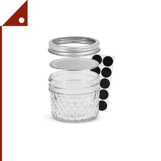 FRUITEAM : FTMAMZ001* โหลเเก้วบรรจุอาหาร Mini Mason Jars 4oz, 1pk