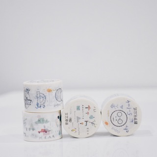 ลด 20% ทั้งร้าน ใช้โค้ด SBC6SU เทปลายน่ารักๆ masking tape