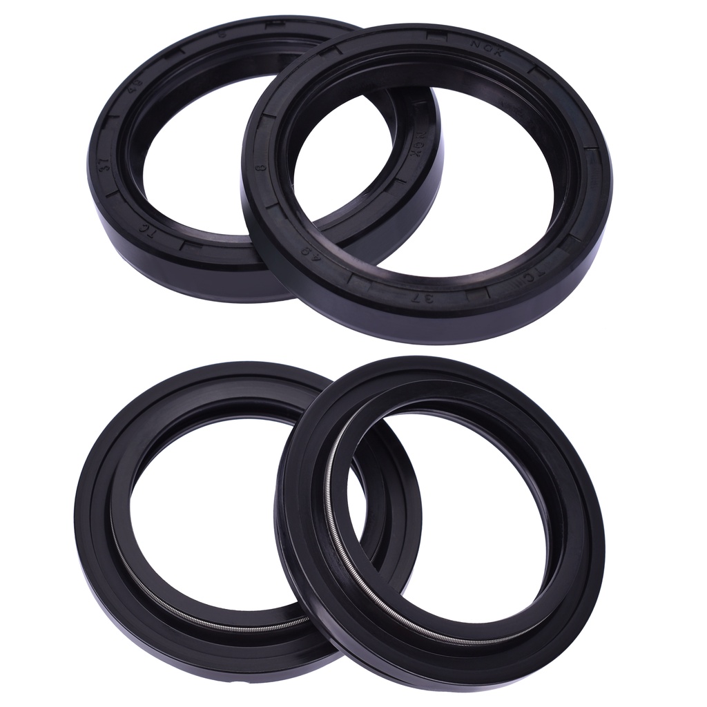 ซีลน้ํามันรถจักรยานยนต์ 37x49x8 37x49mm. สําหรับ Kawasaki EX250 ZZR250 90-07 ZL600 Eliminator 86