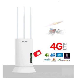 4G Outdoor WiFi Router 3 เสา ถอด เปลี่ยน เสา ได้ สัญญาณแรง  Built in Chip PA With wider wifi Coverage