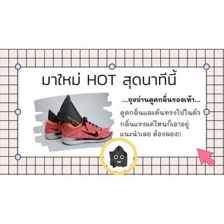 ถ่านดูดกลิ่นรองเท้า ขจัดกลิ่นเหม็นรองเท้า Lamboochar (แบบคู่…