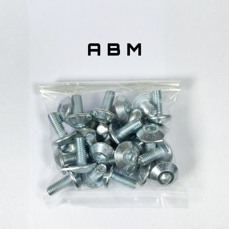 25 ชิ้น Yamaha Vixion Body Bolts L5 Key m6x14 / X-Ride L4 Key m5x14