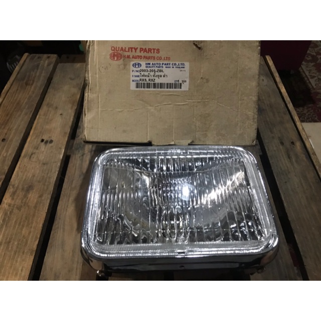 ไฟหน้า RSX RXZ สีดำ ทั้งชุด