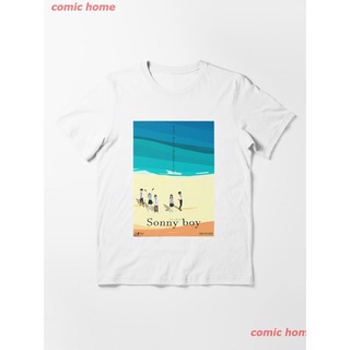 New Sonny Boy Anime Aesthetic Essential T-Shirt ผู้หญิง ดพิมพ์ลาย ดผ้าเด้ง คอกลม cotton แฟชั่น sale Unisex