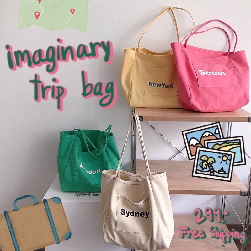 Imaginary Trip bag [พร้อมส่ง]