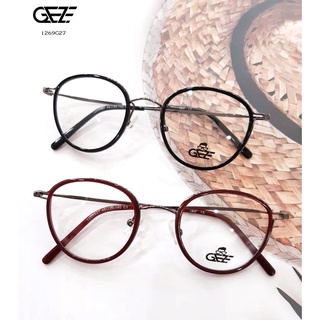 กรอบแว่นตา รุ่น 1269G27 น้ำหนักเบา ใส่สบาย Vintage GEZE มีบริการตัดแว่นสายตาราคาถูก