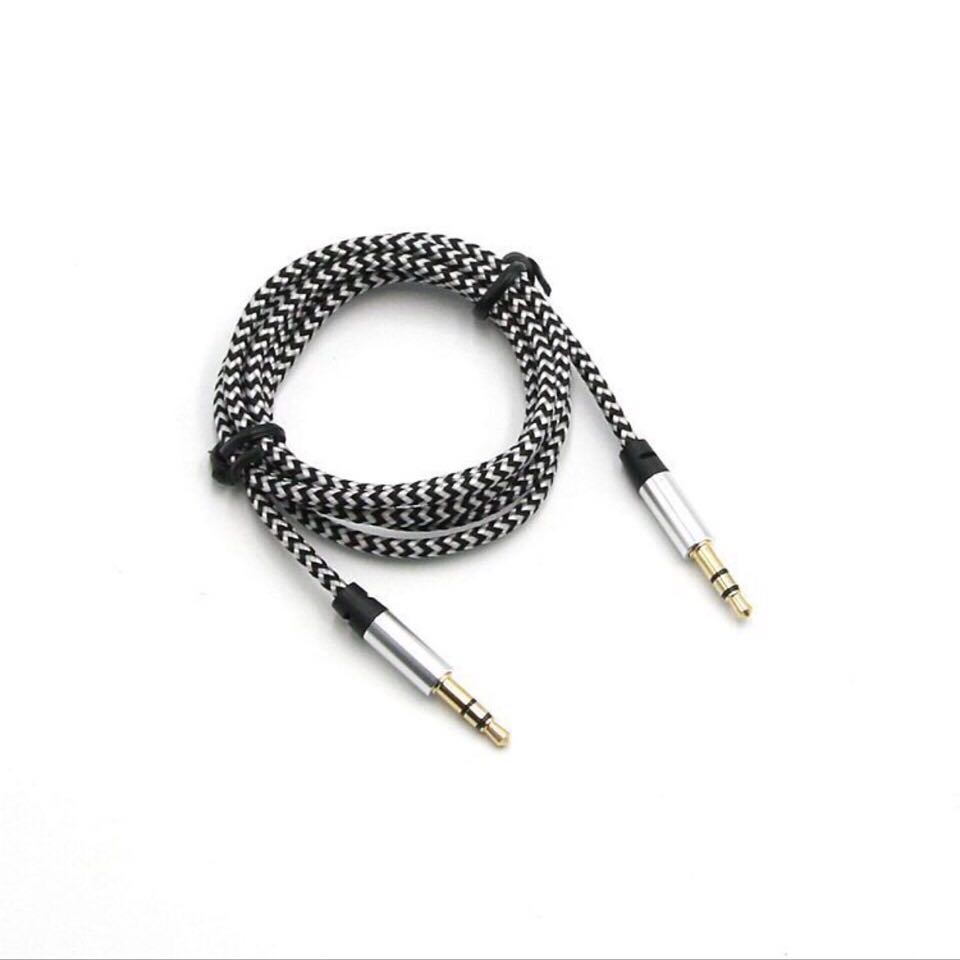 สายAux Audio Stereo หัว3.5mm สายลำโพง หูฟัง ยาว 1.5 เมตร ราคา ถูกที่สุด ดีลบีเคเค แกลเลอรีภาพที่ 5