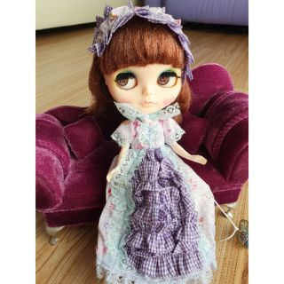 Custom blythe เพ้นท์หน้า