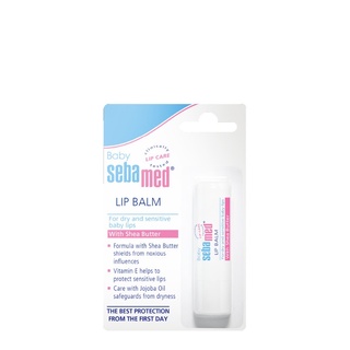 SEBAMED BABY LIP BALM pH5.5 (4.8G) ลิปมัน สำหรับเด็ก เบบี้ ซีบาเมด ลิปบาล์ม (4.8กรัม)