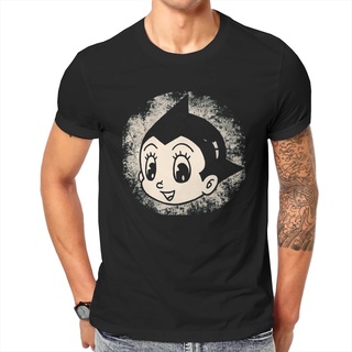 เสื้อยืดคอกลม พิมพ์ลายการ์ตูนอนิเมะ Mighty Atom Astro Boy Tetsuwan Atomu โอเวอร์ไซซ์ สไตล์วินเทจ สําหรับผู้ชายS-5XL