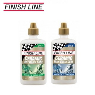 น้ำมันหยอดโซ่ FINISH LINE CERAMIC แบบเปียกและแห้ง Ceramic Wet Chain Lube / Ceramic Wax Chain Lube