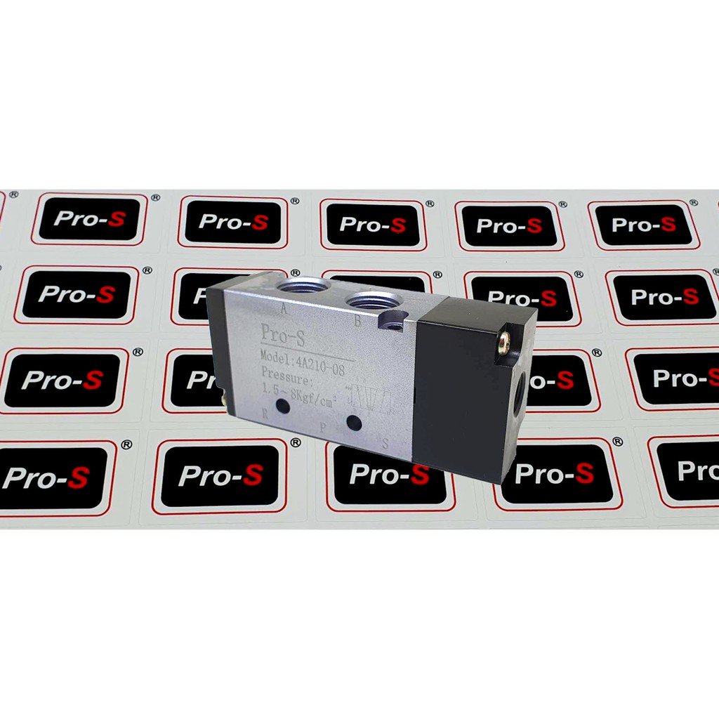 Pro-S 4A210-08 วาล์วนักบินเดี่ยวอากาศ 5/2 Way คุณภาพสูง ทนทาน!