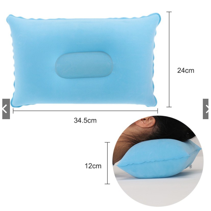 หมอนเป่าลมแบบพกพาสำหรับเดินทาง หมอนเป่าลมพับสำหรับแคมป์ ราคาถูก - รูปที่ 6