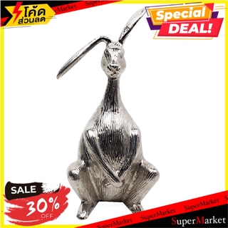 ของตกแต่งกระต่าย HOME L&amp;S TEENA สีเงิน อุปกรณ์ตกแต่งบ้านอื่นๆ RABBIT DECORATION HOME L&amp;S TEENA 15X12X29CM SILVER