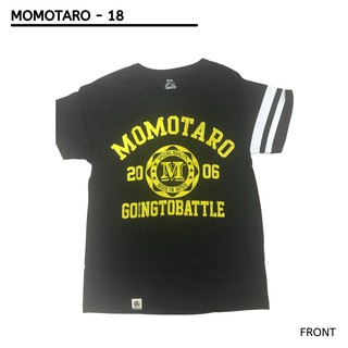 เสื้อยืด MOMO - สีดำ  [MM18]