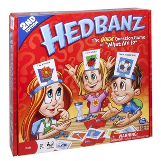 what am I เกมส์ยอดนิยม Hedbanz Game เกมส์ทายใบ้คำบนหัว บอร์ดเกมส์ เกมส์ครอบครัว เกมส์งานปาร์ตี้ เกมส์ทายปริศนา TY698