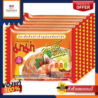 มาม่าวุ้นเส้น ต้มยำ 40ก.x6MAMA INSTANT GLASS NOODLE TOM-YUM 40 G.PACK 6