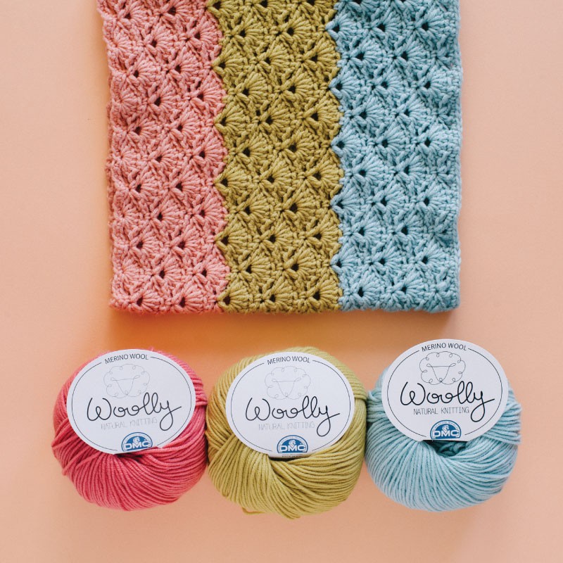 DMC Woolly Merino Wool Roll (COLOR CHART 1)
