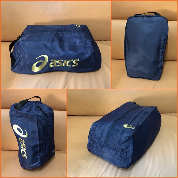 กระเป๋าใส่รองเท้า Asics สีสวย เบา น่าใช้ ขนาดกำลังพอเหมาะ TWB067-50