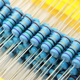 (5ตัว) R 1W ตัวต้านทาน 7.5 โอห์ม - 910 โอห์ม ความคาดเคลื่อน 1% Metal Film Resistor 7.5 Ohm ~ 910 Ohm resister