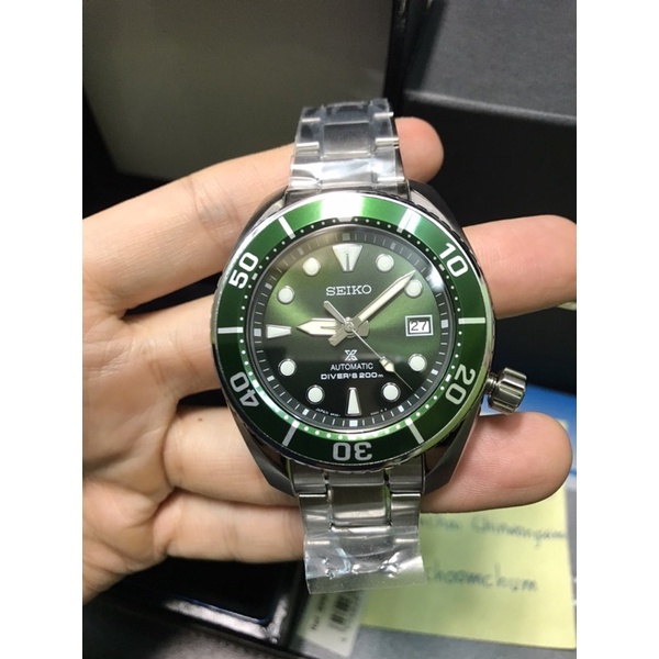 OROLOGIO DA UOMO Seiko Prospex Land Tartoise Verde Sumo Automatico Sumo