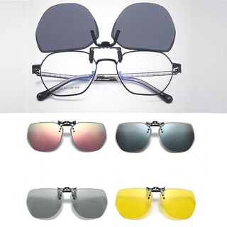 แว่นกันแดด Polarized Clip On / Uv400 แว่นกันแดดสําหรับขับรถผู้หญิง / ผู้ชาย