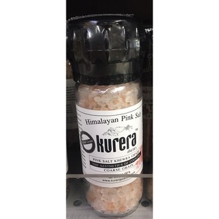 เคียวร่าเกลือชนิดเกล็ดหิมาลัยฝาบด 130กรัม KureraHimalayan Salt Grinder130g