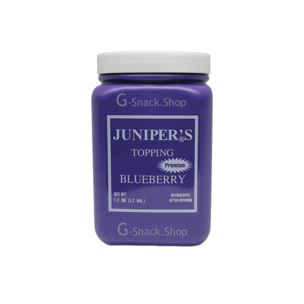 ท็อปปิ้งบลูเบอร์รี่  (juniper)  1.2 kg (SPO004) **จำกัด8กระปุกต่อ1ออเดอร์**