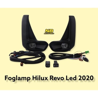 ไฟตัดหมอก รีโว้ สปอร์ตไลท์  REVO 2020 led foglamp sportlight hilux revo 2020 ทรงห้าง