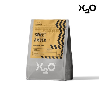 X2O COFFEE SWEET AMBER 125 g. (For Filter &amp; Espresso)