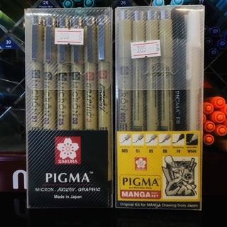 ปากกา Pigma Micron sakura set