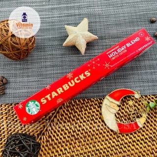 Starbucks Nespresso Capsule กาแฟแคปซูล สตาร์บัคส์ ของแท้พร้อมส่ง แคปซูลกาแฟสตาร์บัค (บรรจุ10แคปซูล)