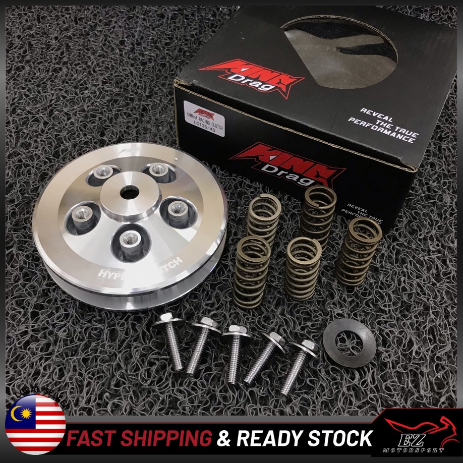 King Drag Kingdrag Racing Hyper Clutch Set 5 Spring YAMAHA LC135 4S 135LC 4SPEED LC 4S LC135 4 SPEED