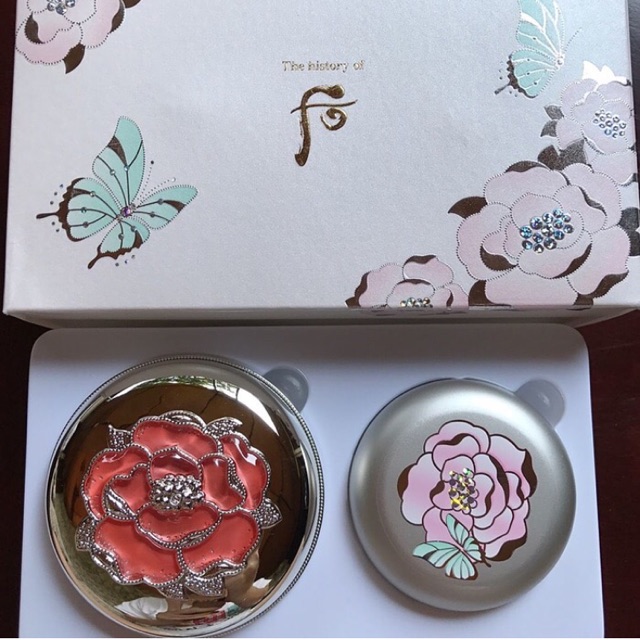 พร้อมส่ง The history of whoo radiant white moisture cushion foundation