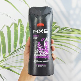 แอ๊กซ์ เจลอาบน้ำ สำหรับผู้ชาย AXE® Body Wash 12h Refreshing Scent Excite Crisp Coconut and Black Pepper 473 ml