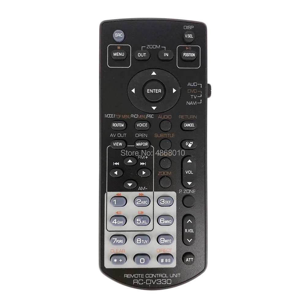 ใหม่เปลี่ยนระยะไกล RC-DV330 RC-DV331 สําหรับ KENWOOD RECEIVER DNX5190 DNX6180 DNX7020EX ควบคุม Fernbedienung