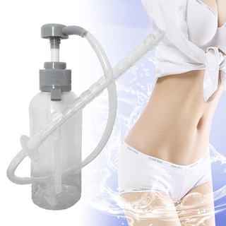 300ml Pump Douche Enema Bottle with Nozzle Vaginal Anal Cleaning Cleaner ☆whywellvipMall