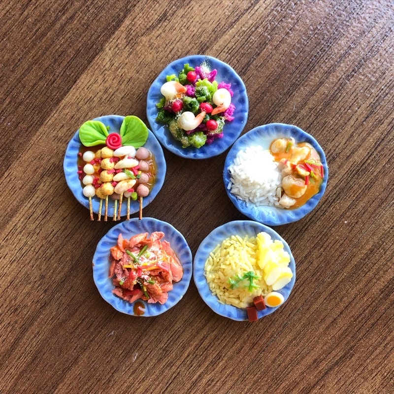 [minix.kkshop] ของจิ๋ว MINI FOOD set B