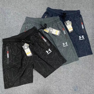 ผ้าร่มกางเกงกีฬาลำลองผู้ชาย 2 สี U2207 Sport shorts