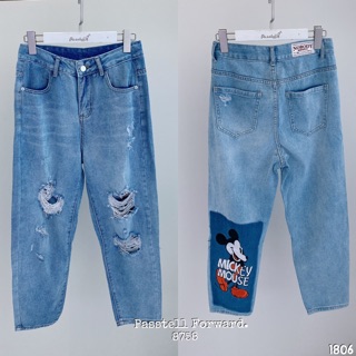 Korea mickey denim jeans รุ่นใหม่