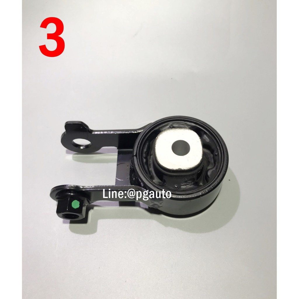 เซตสุดคุ้ม!!! ยางแท่นเครื่อง-แท่นเกียร์ โตโยต้ายาริส TOYOTA YARIS (NCP91) ปี 2007-2012 เกียร์ออโต้(AT) (1ชุด = 3ตัว) - รูปที่ 3