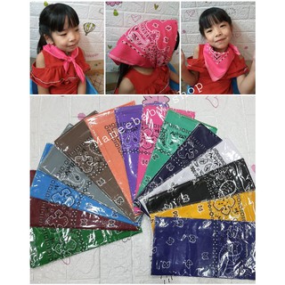 ผ้าโพกหัว ผ้าพันคอคาวบอย พร้อมส่ง.