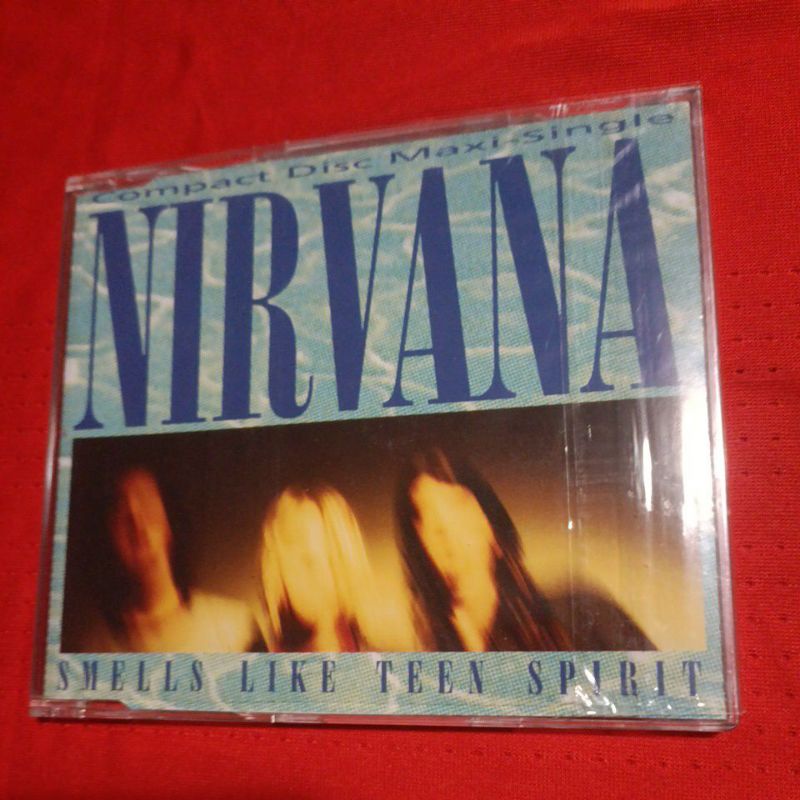 แผ่นซีดี single แท้!!! nirvana : smells like teen spirit