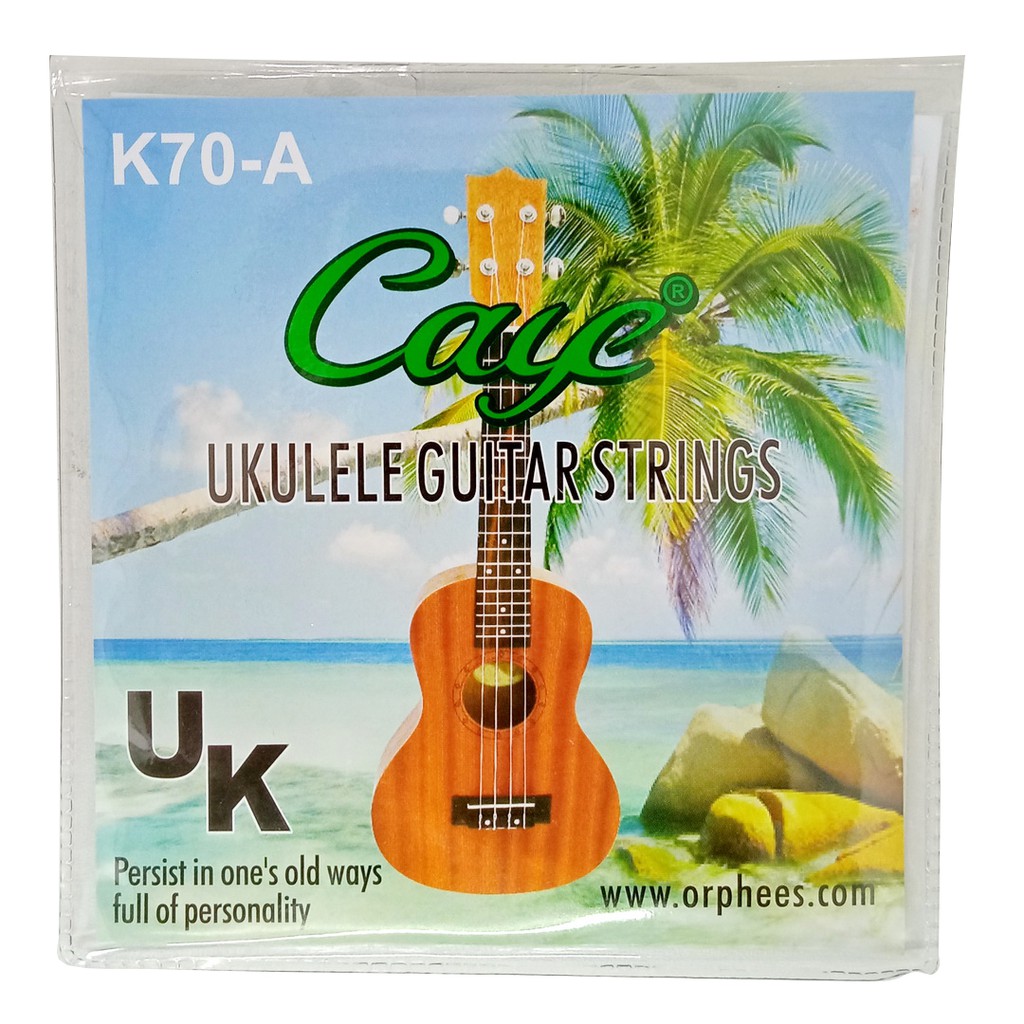 Caye K70-A Ukulele Strings Tuning GCEA String Orphee Nylon Ukulele