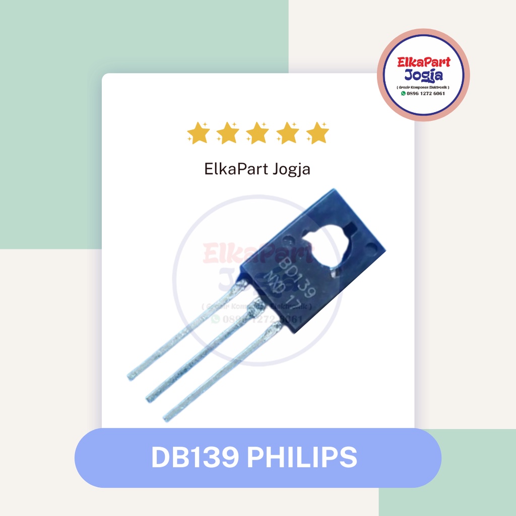 ทรานซิสเตอร์ BD 139 BD139 NXP Philips