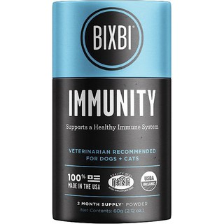 USA Bixbi IMMUNITY เสริมภูมิต้านทาน บำรุงสัตว์ป่วย สกัดจากธรรมชาติ 100% สุนัข-แมว